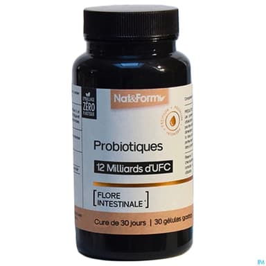 Nat Et Form Probiotique Confort Intestinal Gelule Gastroresistante 30