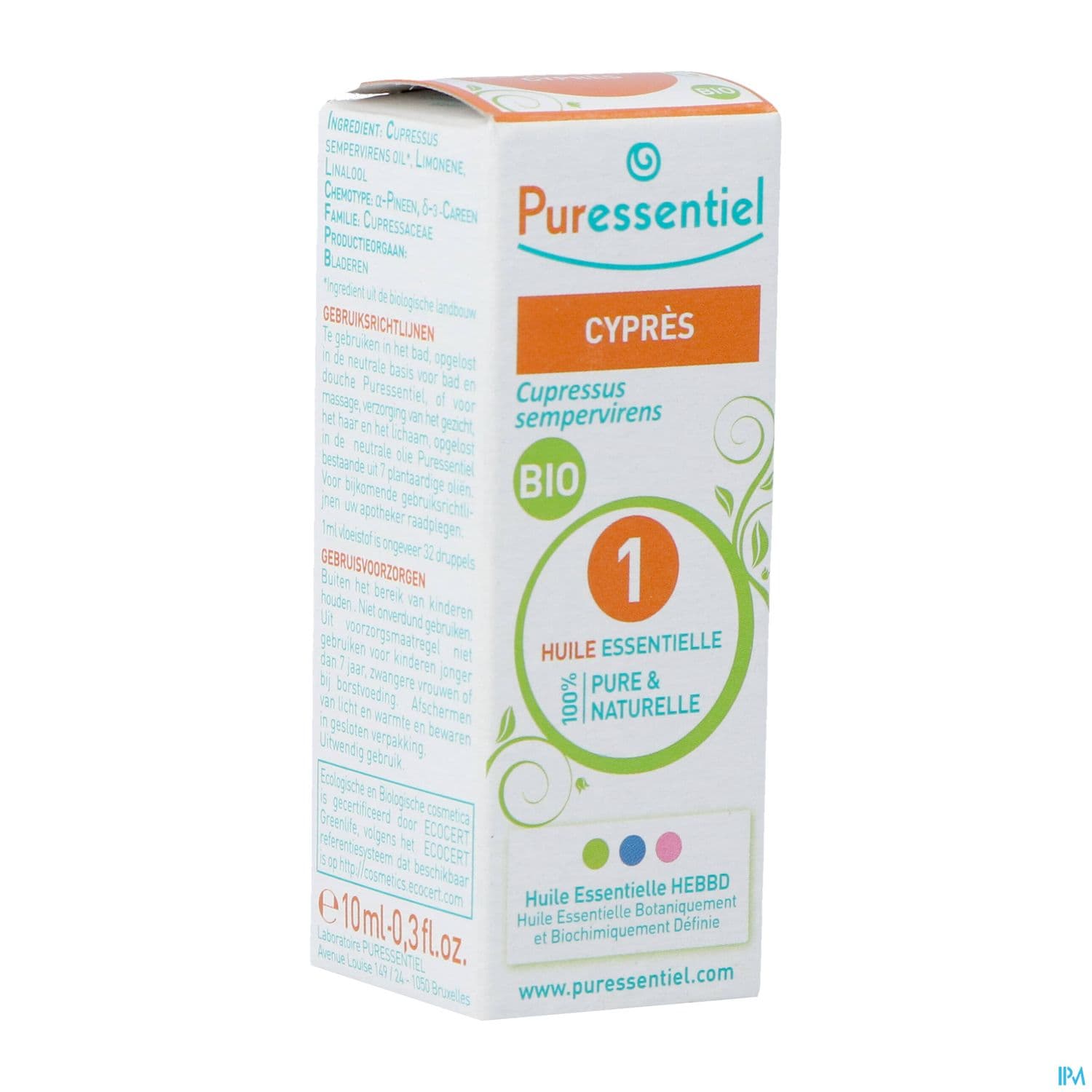PURESSENTIEL HE BIO CYPRES 10ML