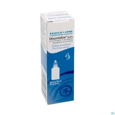 DESOMEDINE 0,1% Collyr s Fl PEBD/10ml
