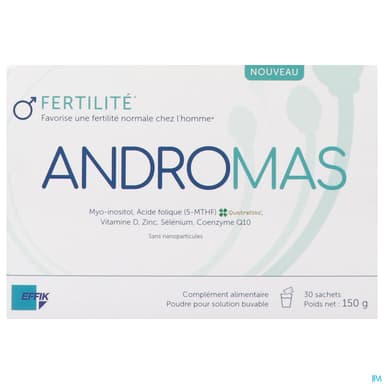 Andromas Fertilite Poudre Solution Buvable Sachet 5g 30