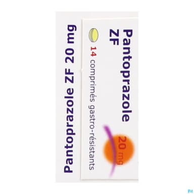 PANTOPRAZOLE 20MG ZF CPR 14