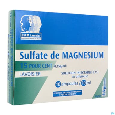 MAGNESIUM SULF 15% LAV 10ML 10