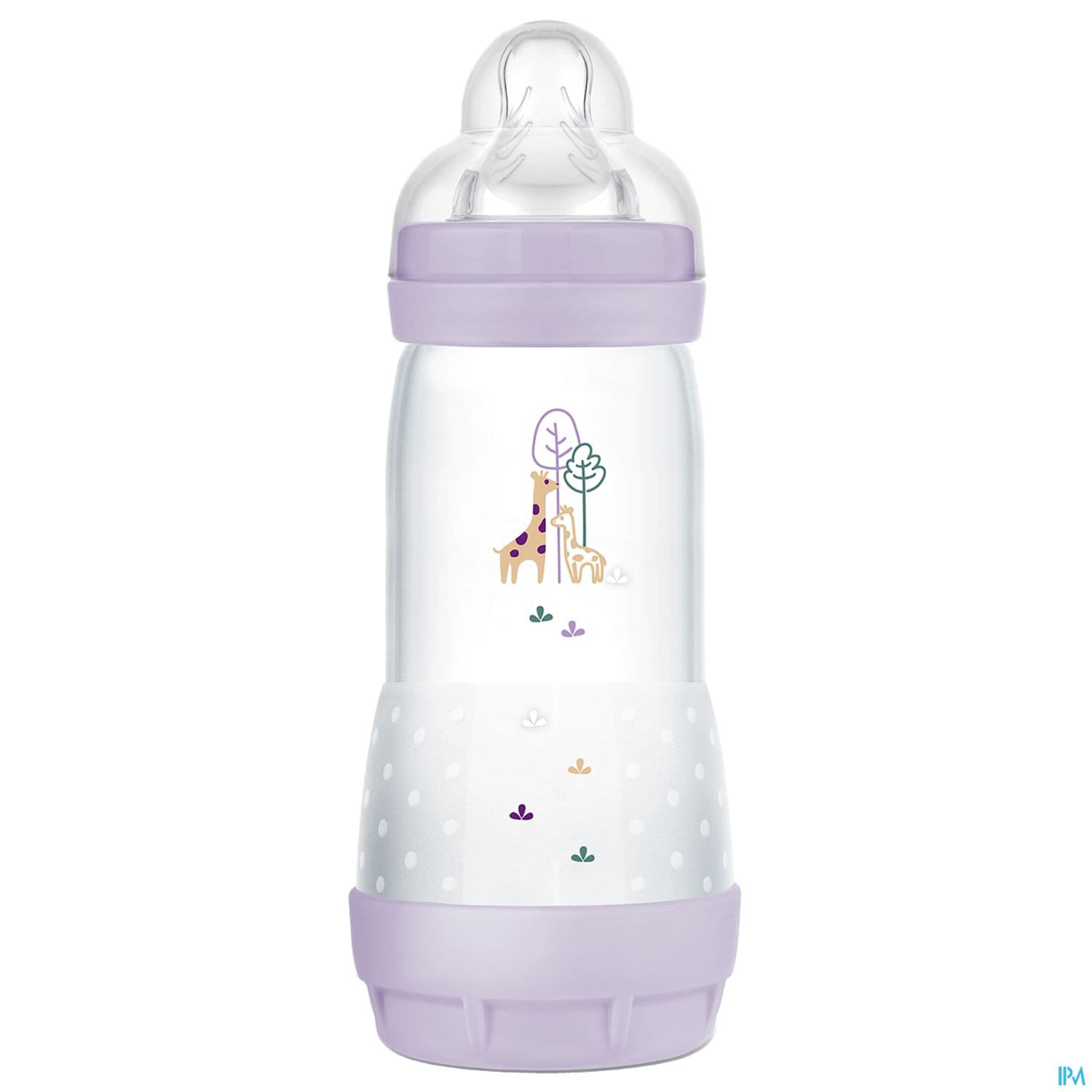 MAM BIB E ST A/COL LILAS D3 320ML