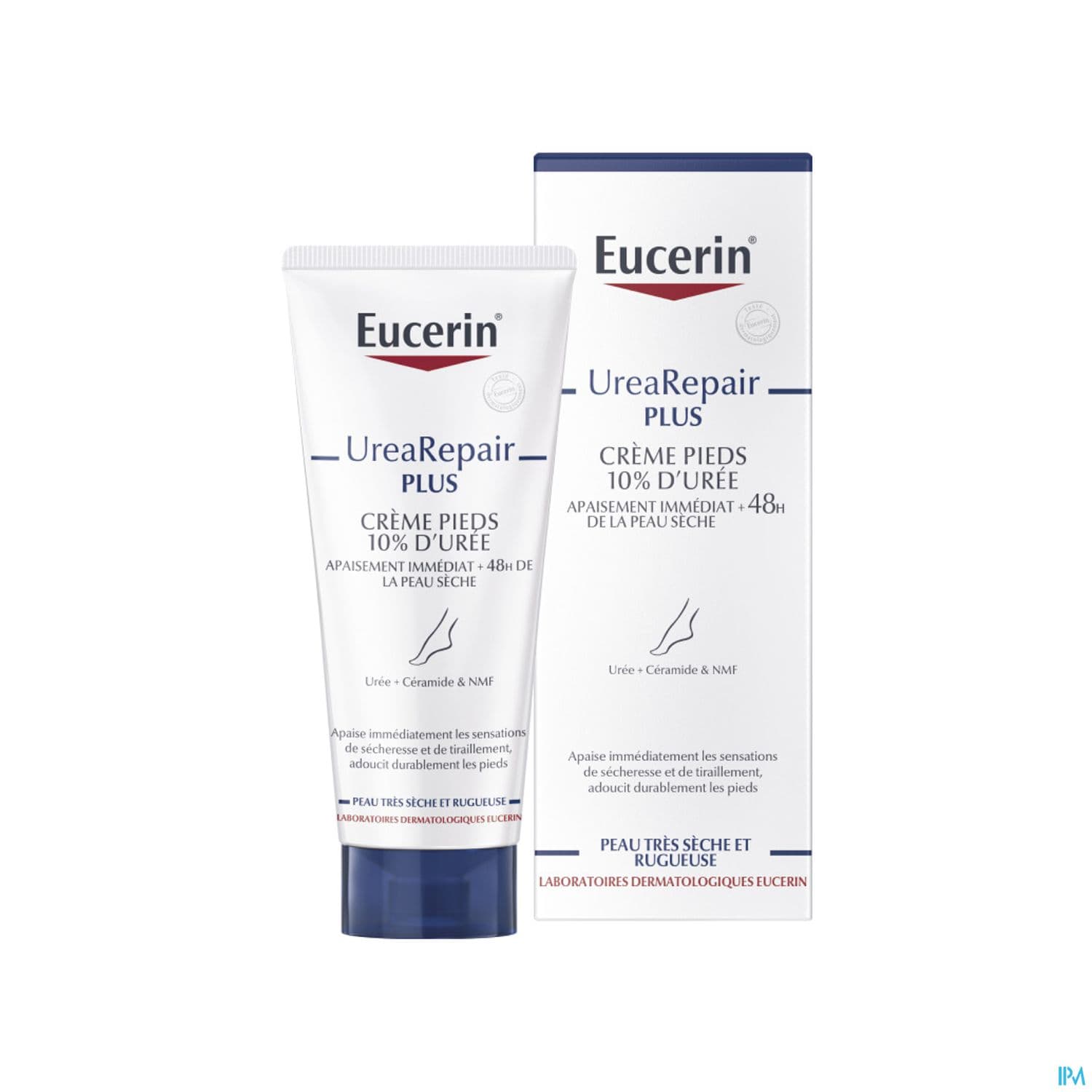 Eucerin Urearepair Plus Creme Pieds 10 D Uree Tube 100ml