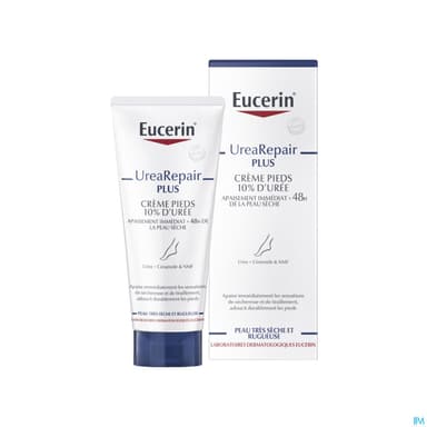 Eucerin Urearepair Plus Creme Pieds 10 D Uree Tube 100ml