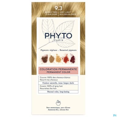 PHYTO COLOR 9,3 BLOND TR CLAIR DOR