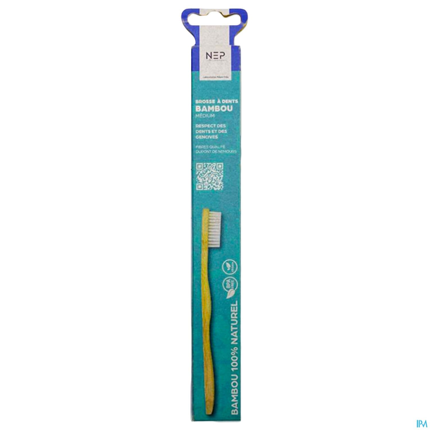 Nep Brosse A Dents Bambou Adulte Medium