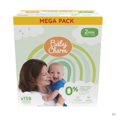 BABY CHARM COUCH SUP DRY 3/6KG 138
