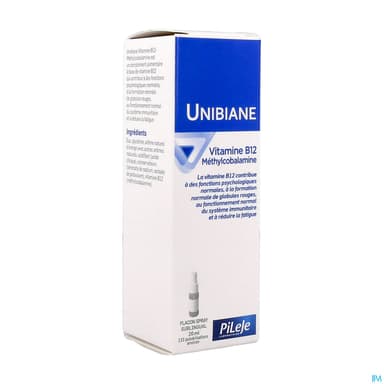 Unibiane Vitamine B12 Fl Pompe 20ml