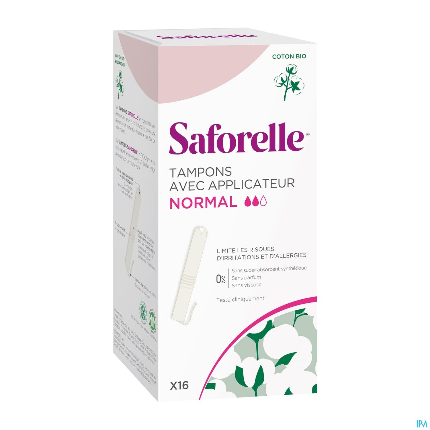 SAFORELLE TAMPON NORM A/APPL 16