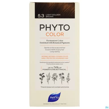 PHYTO COLOR 5,3 CHATAIN CLAIR DORE