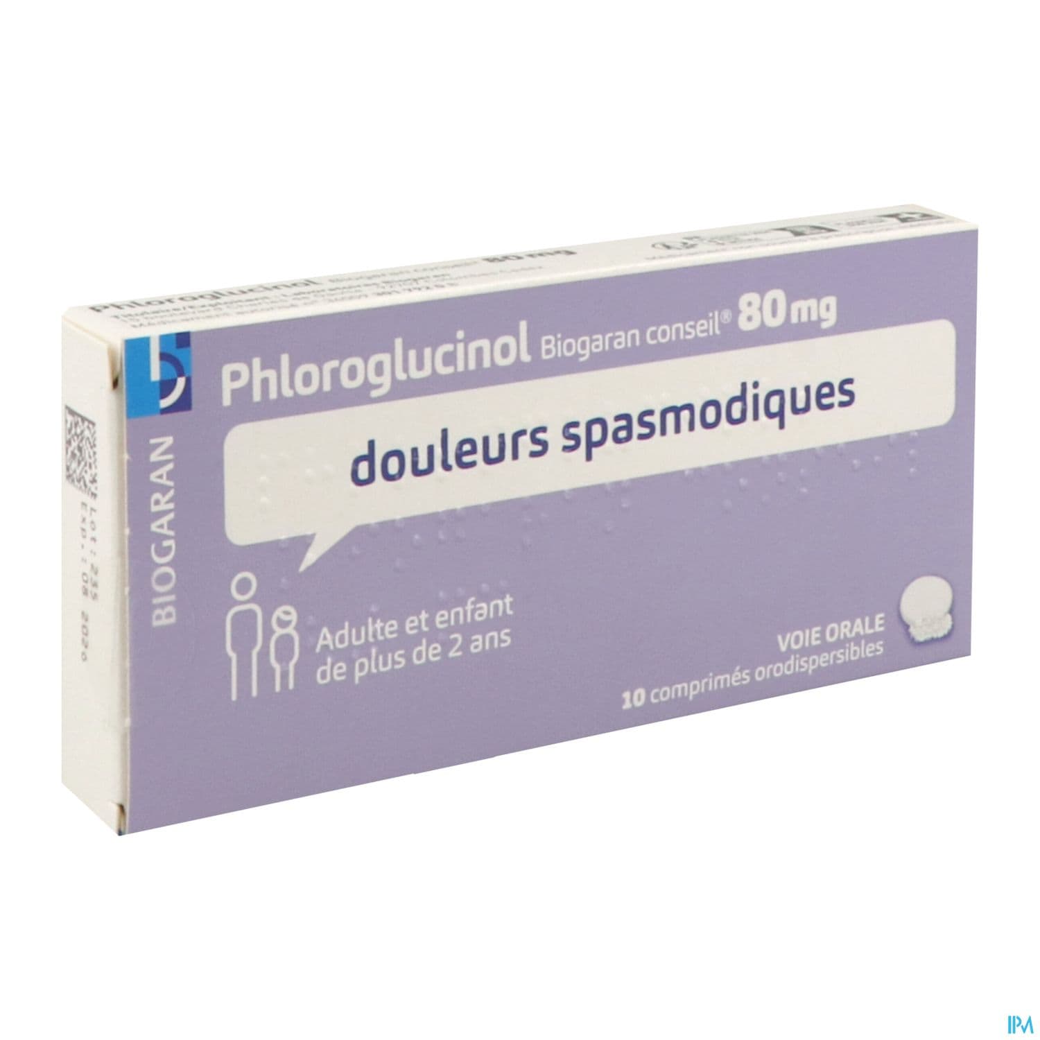PHLOROGLUCINOL 80MG BGR CONS CPR10