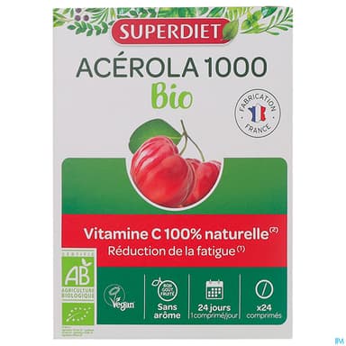 SUPERDIET ACEROLA 1000 BIO CPR24
