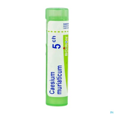 CAESIUM MURIAT. 5CH TG B