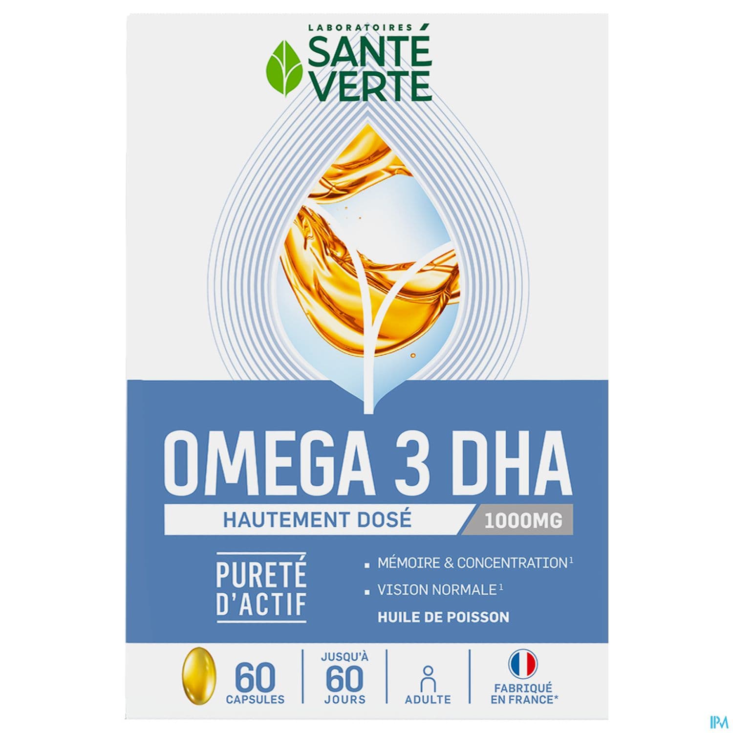 OMEGA 3 DHA1000 SANTE VERTE CAPS60