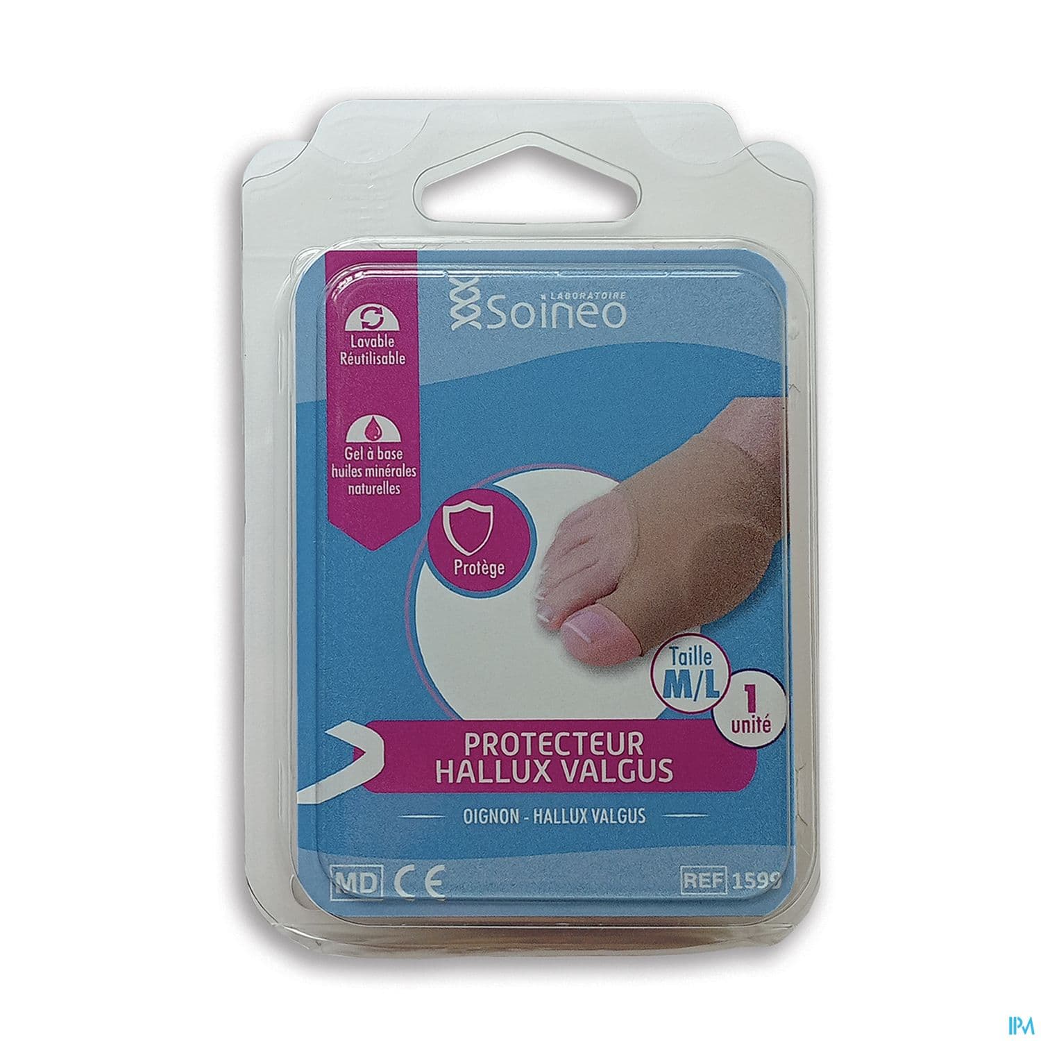 Soineo Protecteur Hallux Valgus — pharmacie confluence ivry