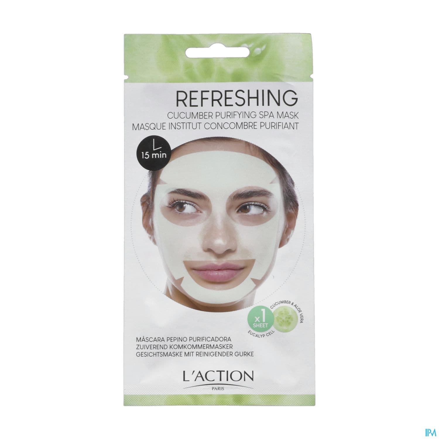 L'ACTION MASQUE PURIF CONCOMBRE 1