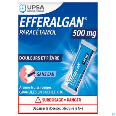 EFFERALGAN 500MG GRANULES SACHET16
