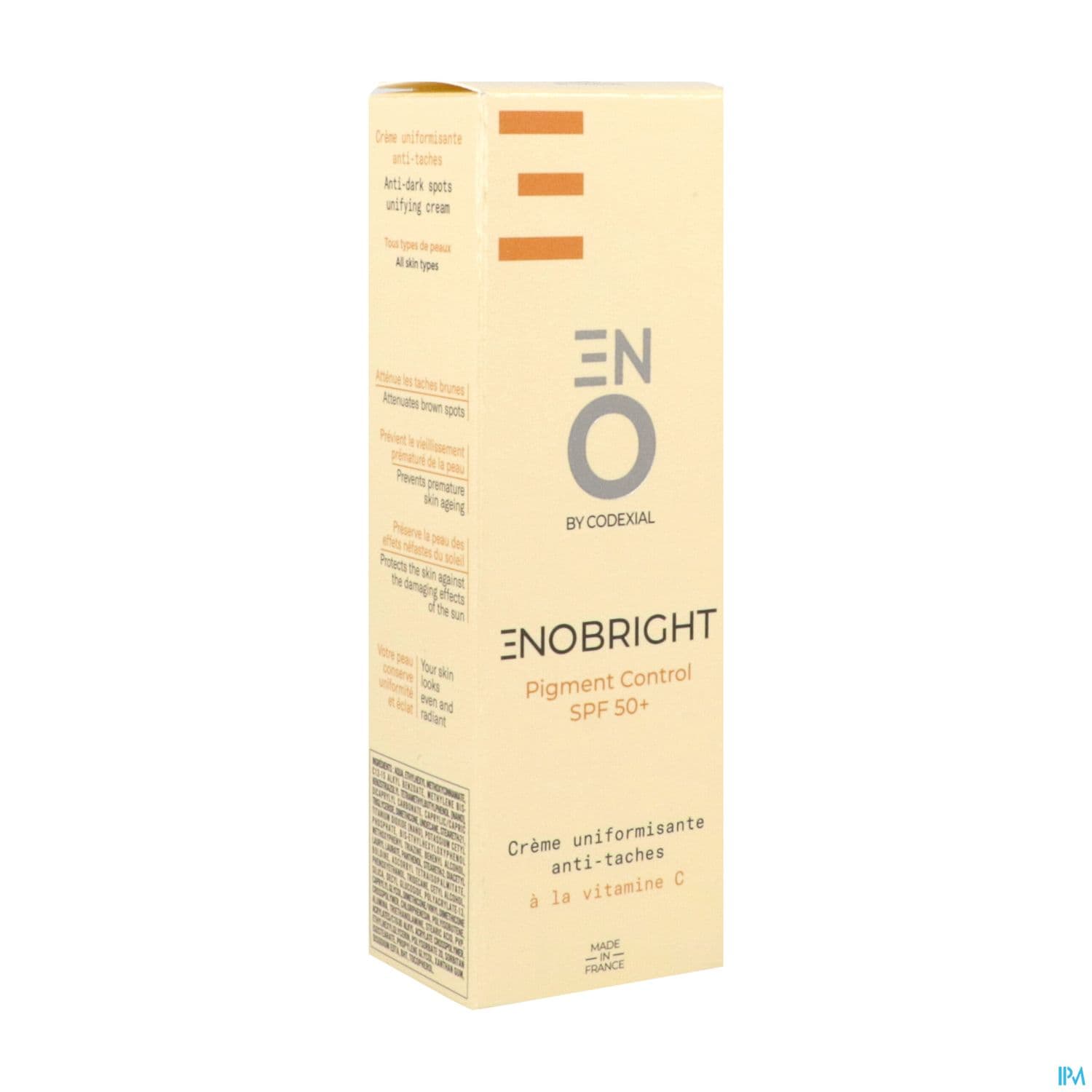ENOBRIGHT PIGM CONT CR SPF50+ 30ML