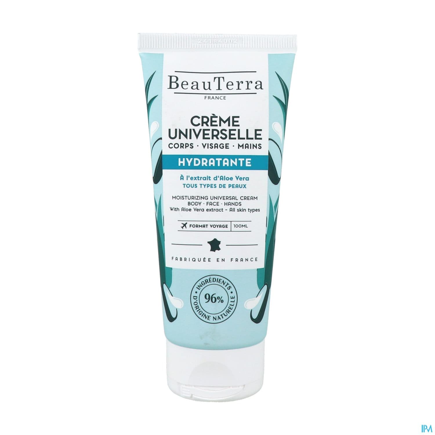 BEAUTERRA CR UNIVERS HYDRAT 100ML — Pharmacie de Bois Lemaitre - Marseille