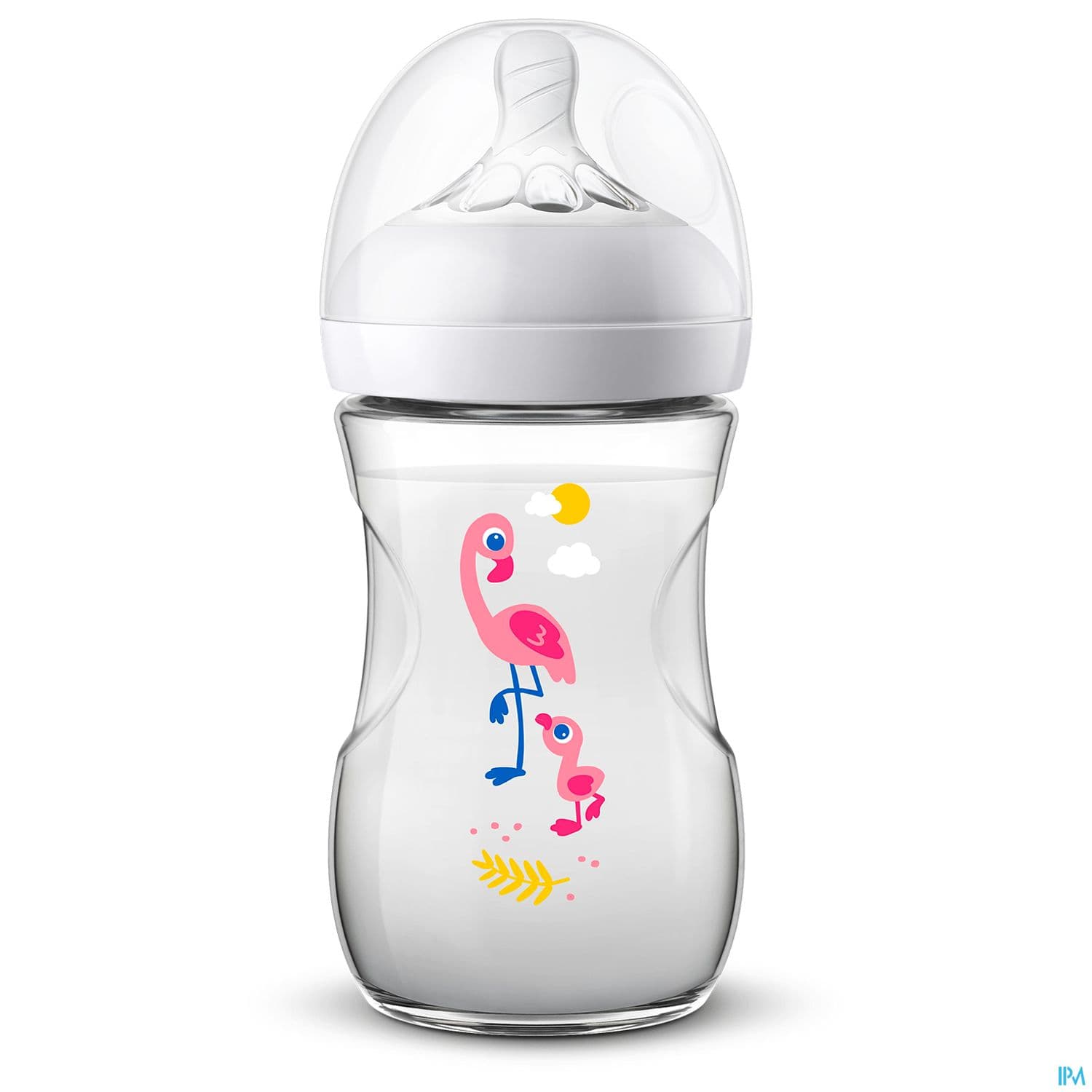 BIB AVENT NATURAL PP 260ML FLAMANT