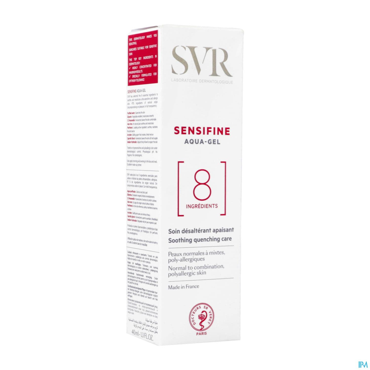 SVR SENSIFINE AQUA GEL 40ML