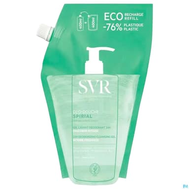 SVR SPIRIAL RECH DEO DCHE GEL400ML