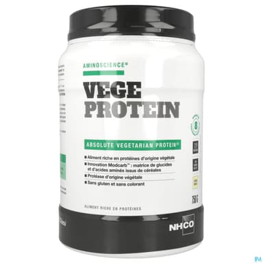 Nhco Vege Protein Vanille Poudre 750g