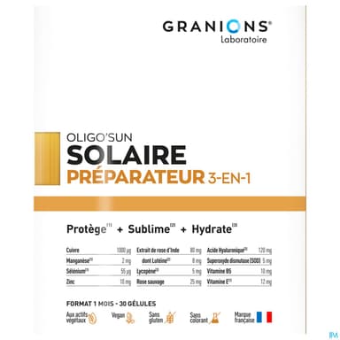 GRANIONS OLIGOSUN PREP SOL CPR 30