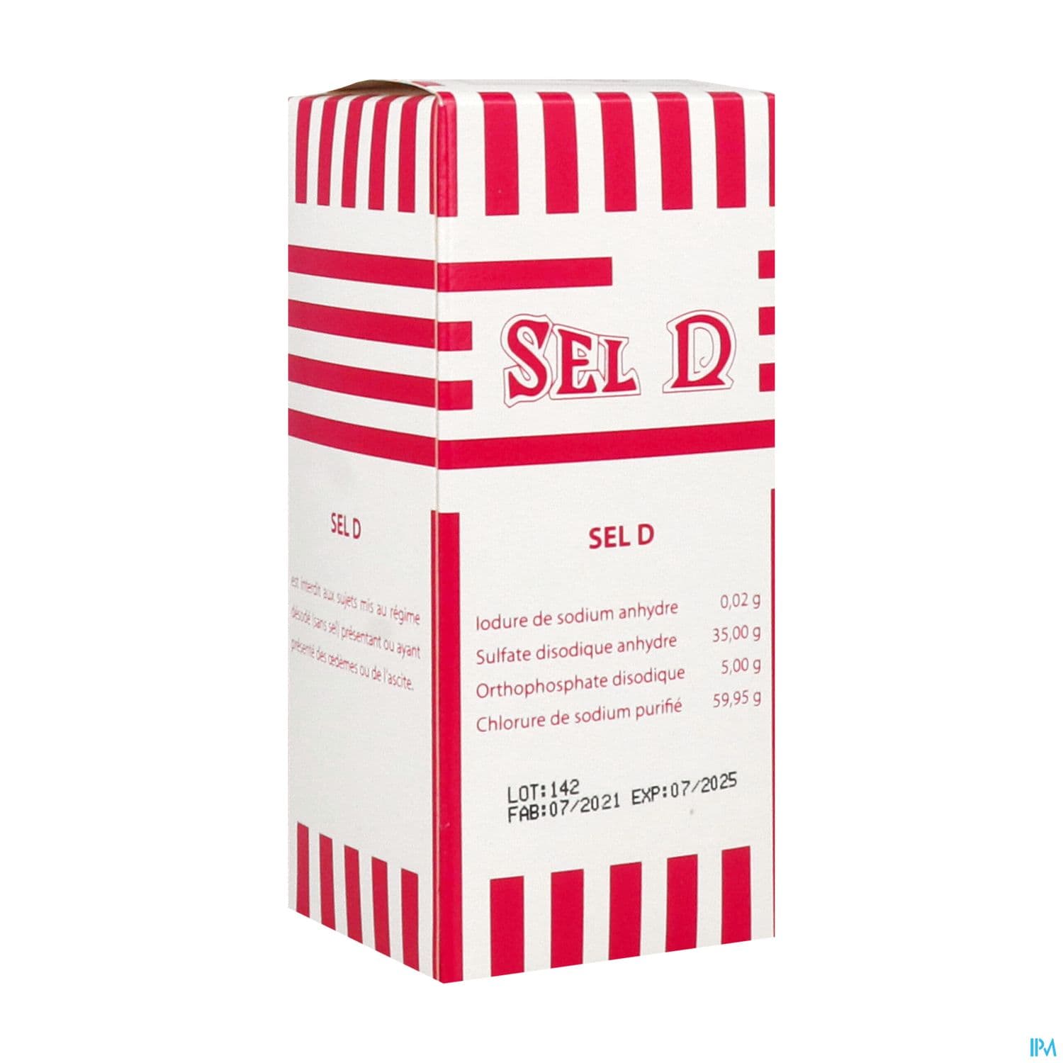 D SEL DIETETIQ BTE CART 300G