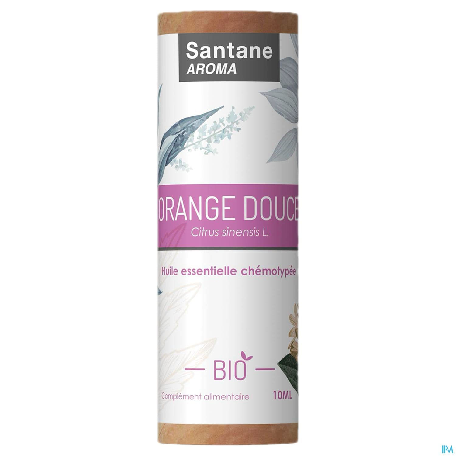 Santane Aroma Huile Essentielle Orange Douce Bio 10ml