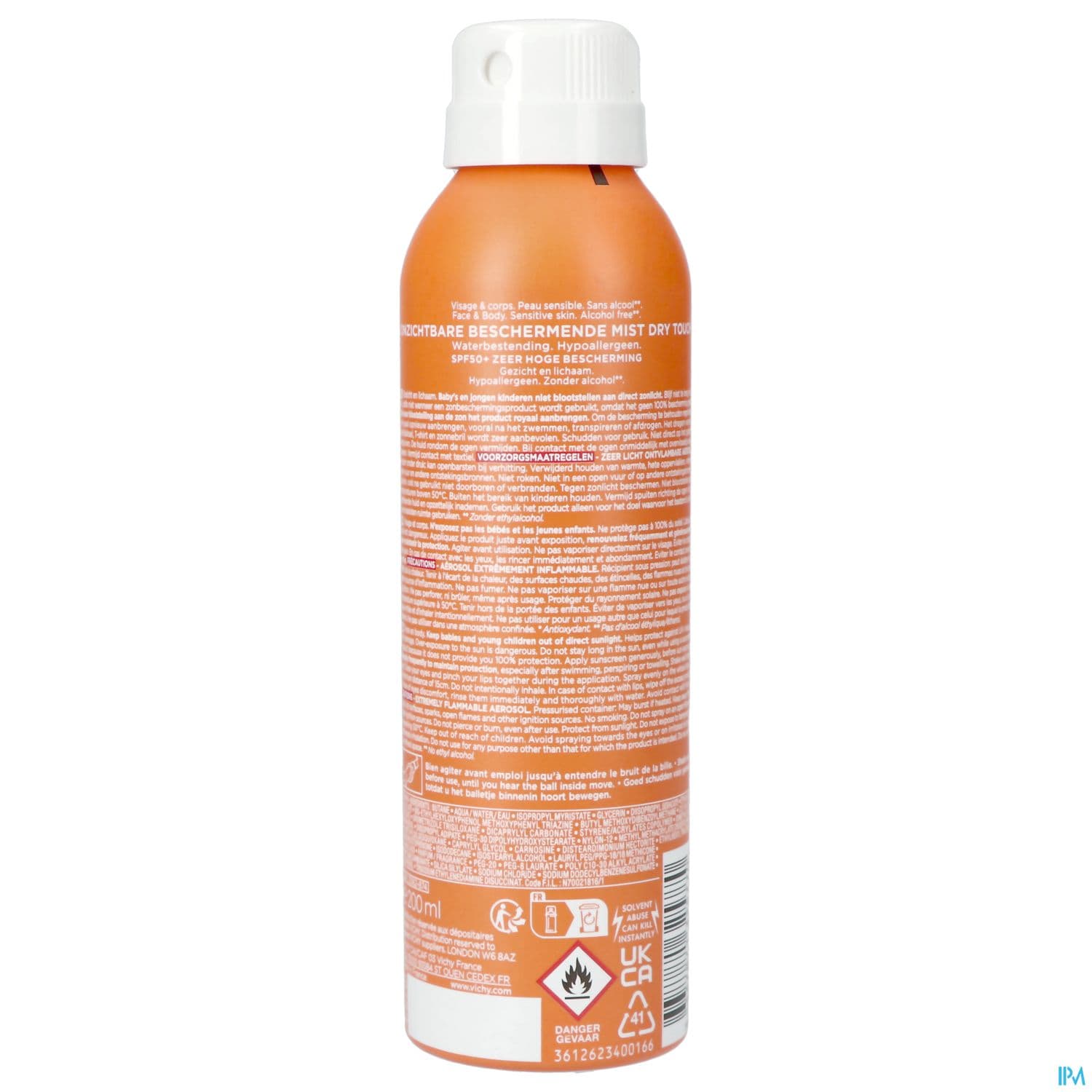 Vichy Cap Sol Ip50 Body Mist 200ml