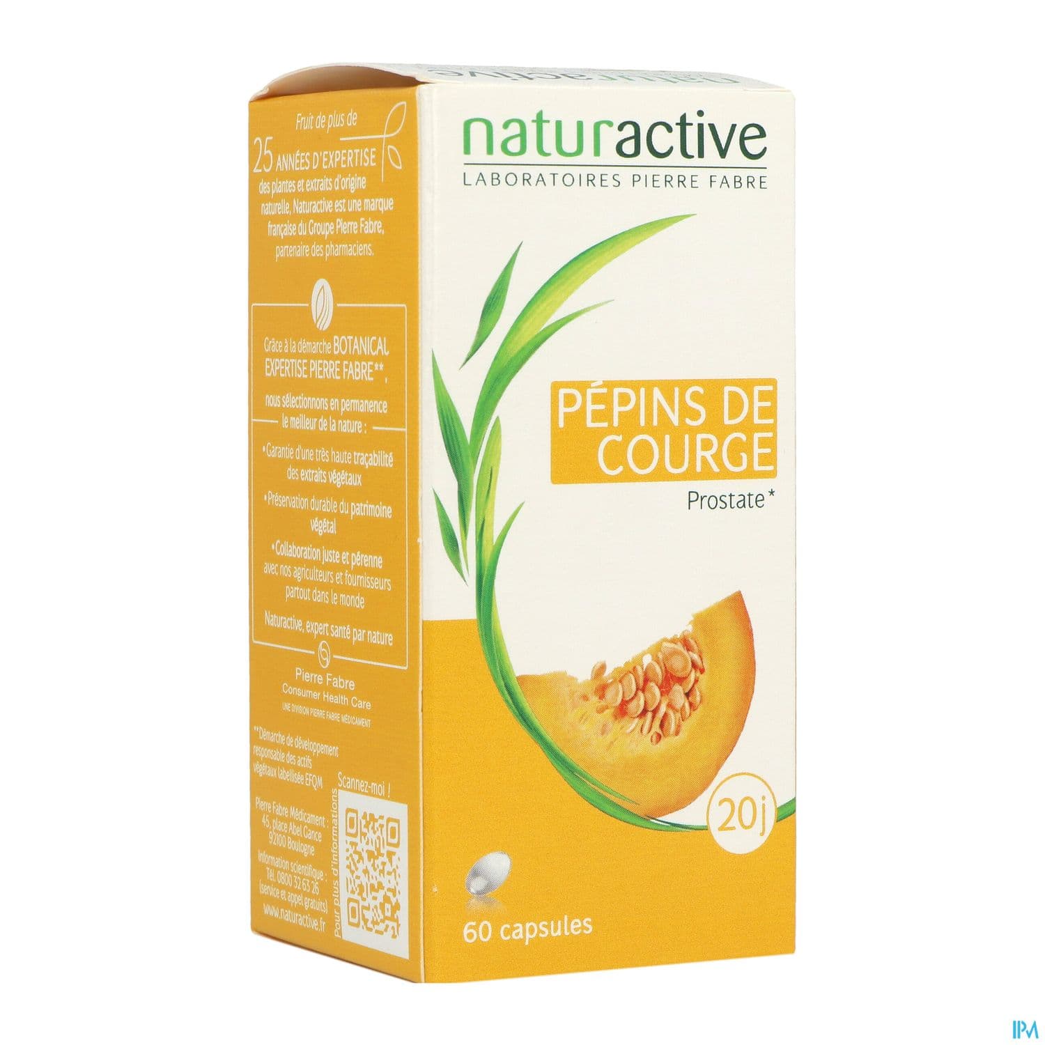 Naturactive Huile De Pepins De Courge Capsule 60 — Pharmacie Dall'oglio Poillevey