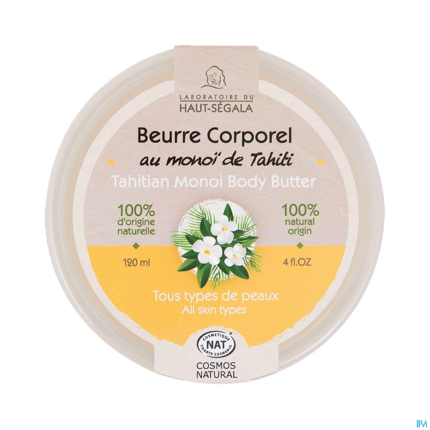Laboratoire Du Haut-segala Beurre Corporel Monoi De Tahiti Biologique 120ml