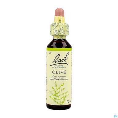 Fleurs De Bach Original 23 Olive Compte Gouttes 20ml