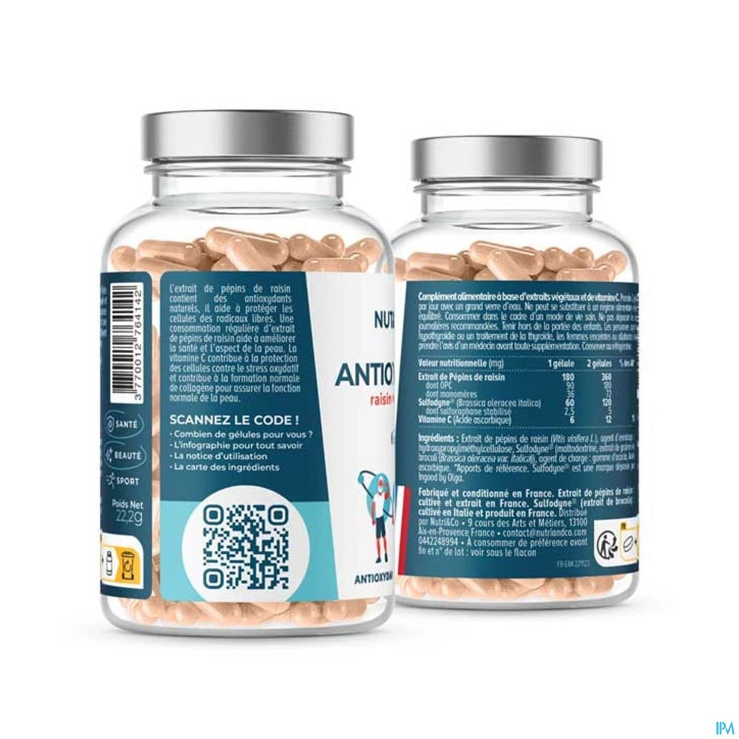NUTRI&CO ANTIOXYDANT GELULE 60