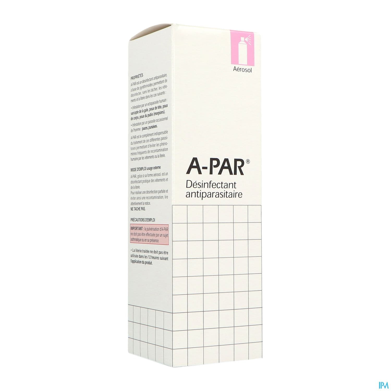 A-PAR DESINF PARASIT AERO 200ML