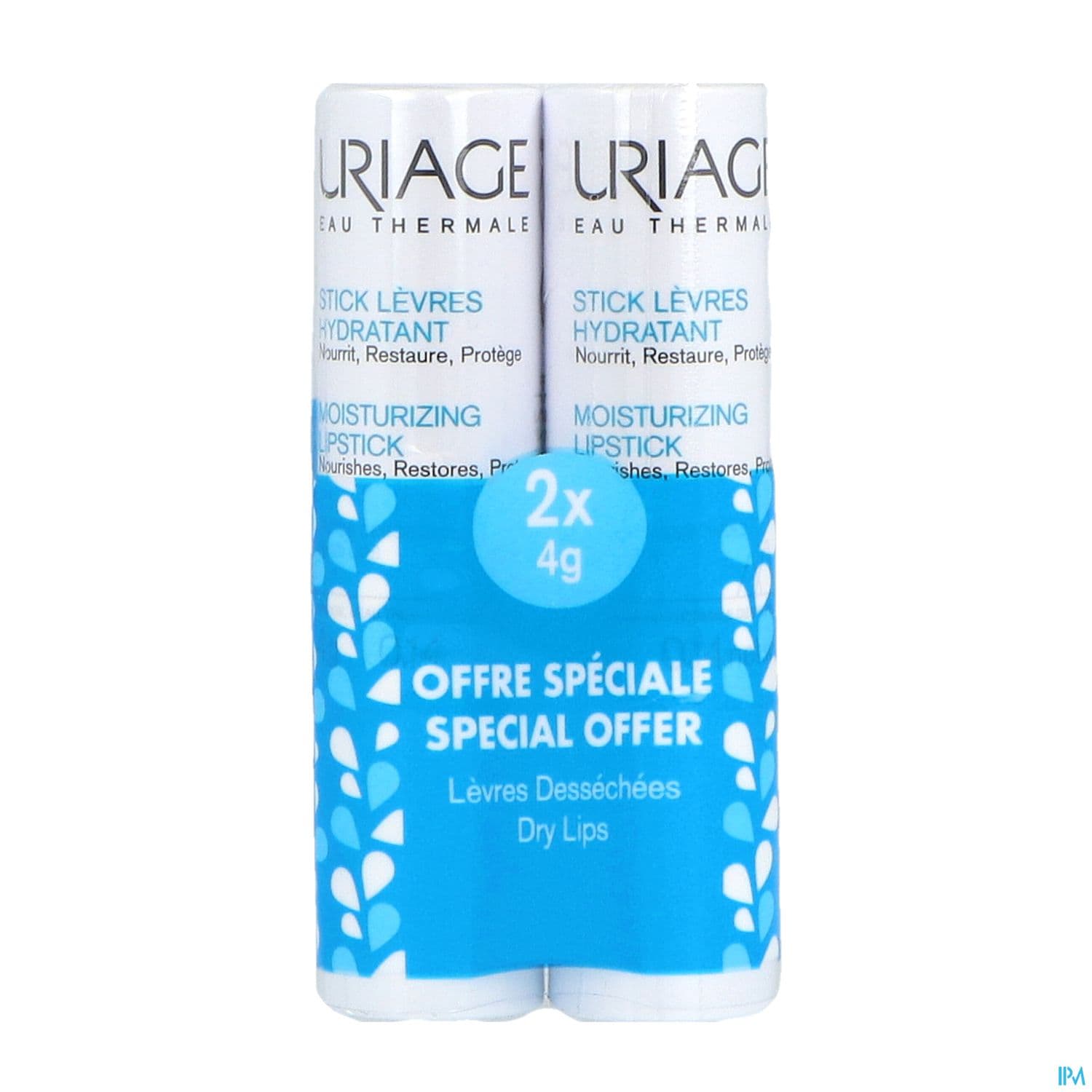 Uriage Stick Levres Hydratant 2x4g