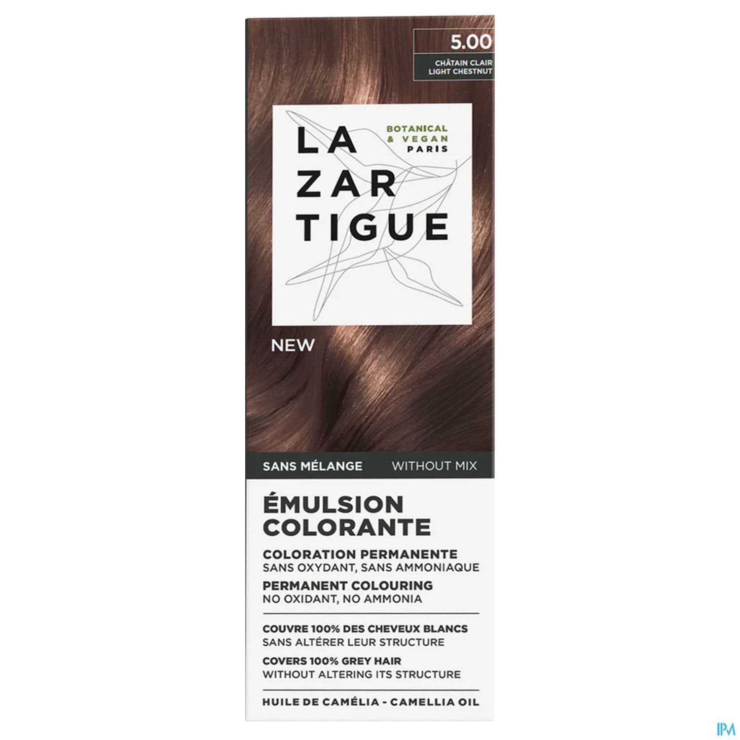 Lazartigue Emulsion Colorante 5.00 Chatain Clair