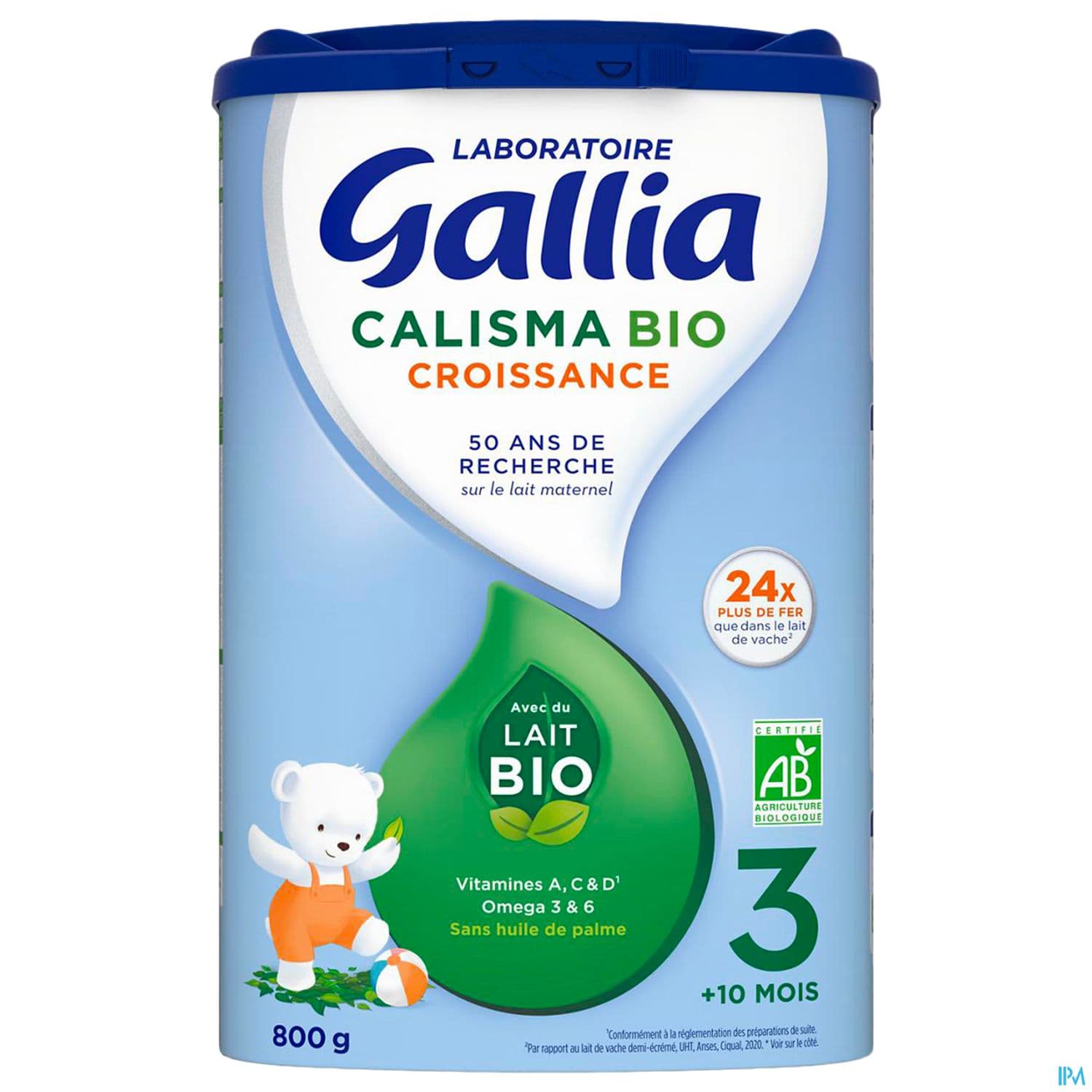 GALLIA CALISMA CROISSANCE BIO 800G