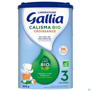 GALLIA CALISMA CROISSANCE BIO 800G