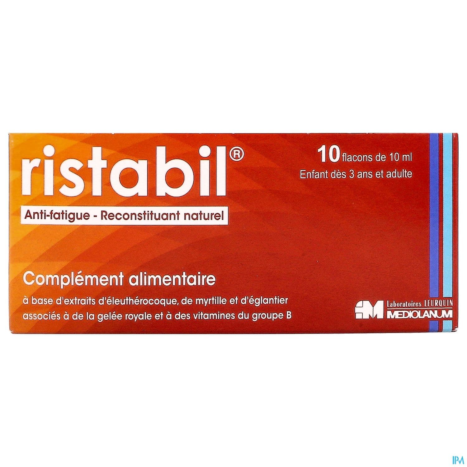 RISTABIL A/FATIGUE SOL BUV 10MLX10