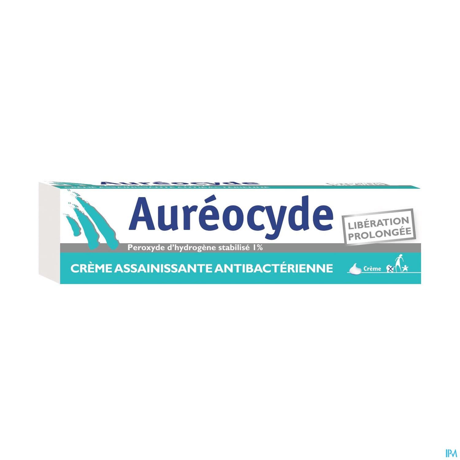 Cooper Aureocyde 1% Creme Assainissante Antibacterienne 15g