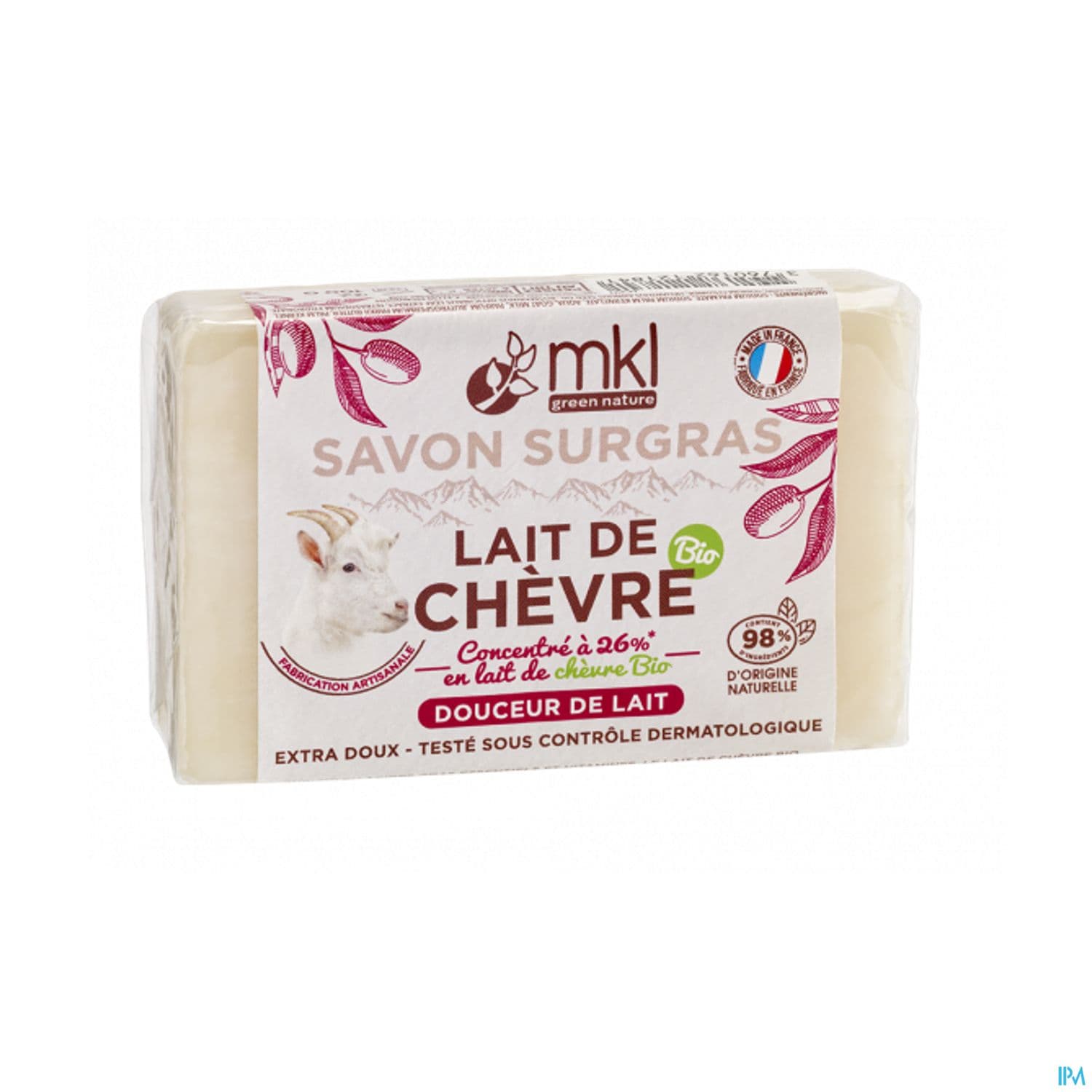 MKL SAV CHEVRE BIO LAIT 100G
