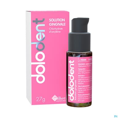 Laboratoires Gilbert Dolodent Solution Gingivale 27g