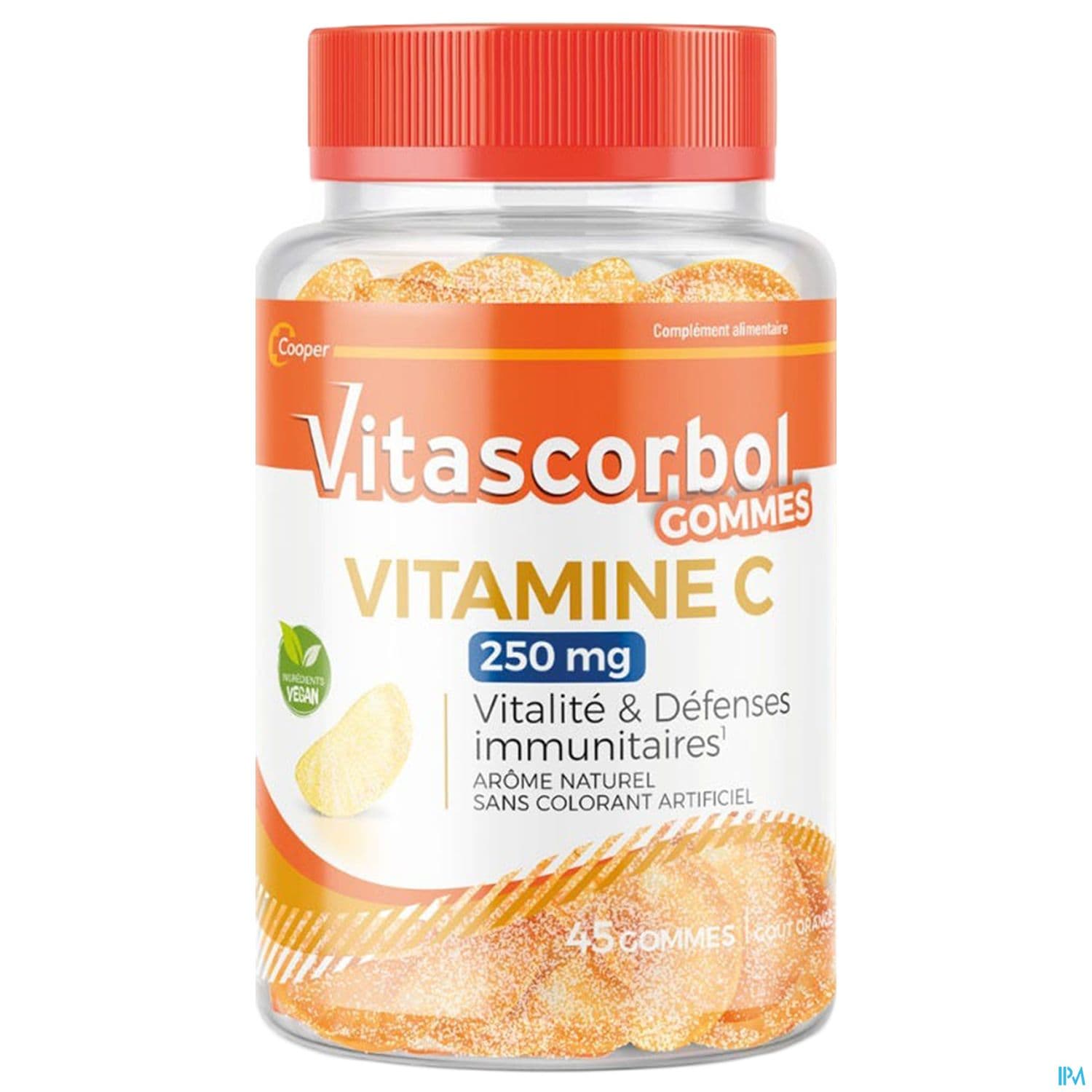 VITASCORBOL GOMMES VITC 250MG 45