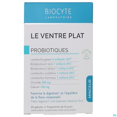 BIOCYTE LE VENTRE PLAT GELUL 30