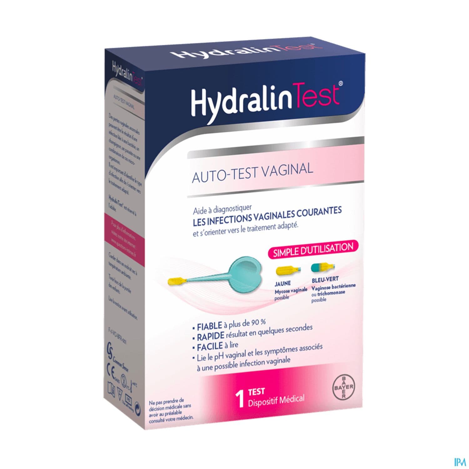 Hydralin Test Auto Diagnostic Infection Vaginale 1