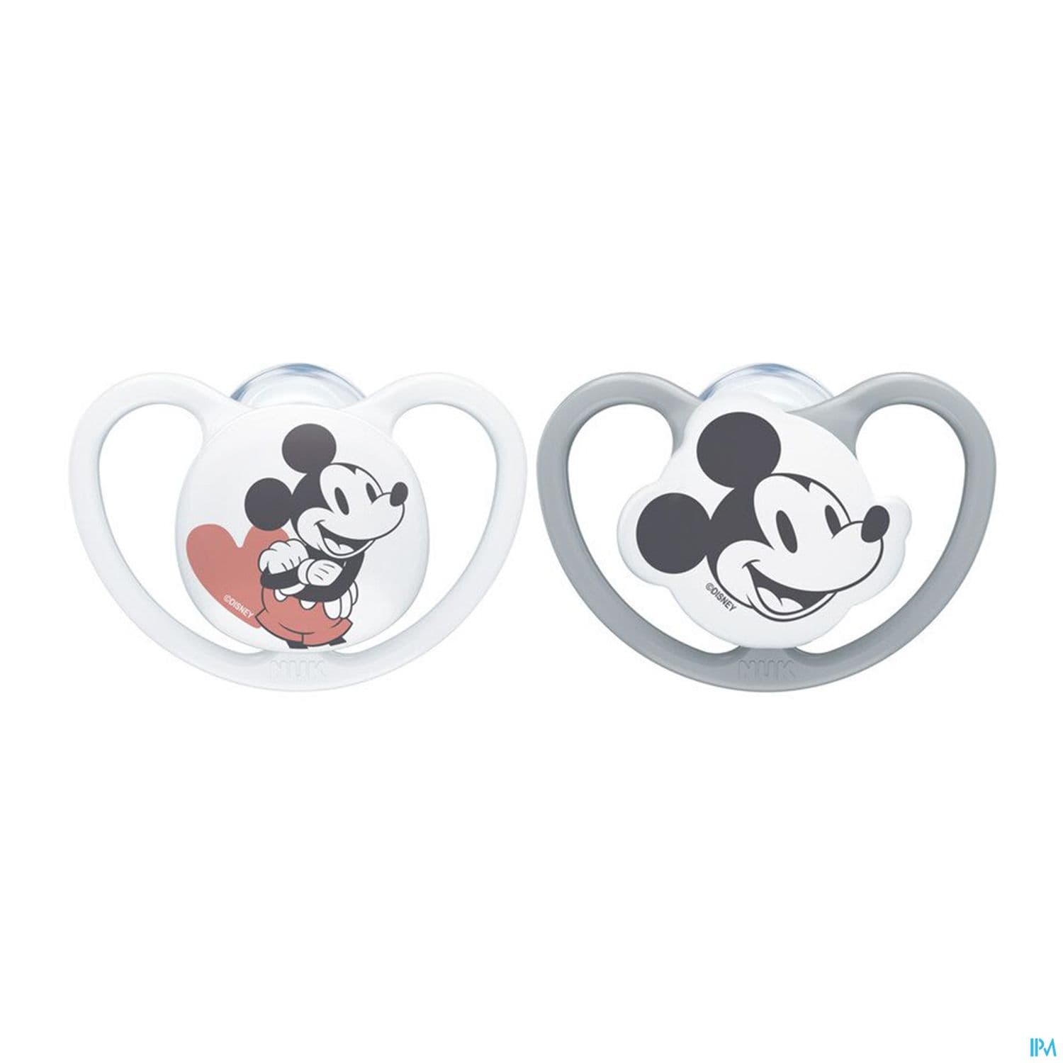 Nuk Sucette Silicone Space 0/6m Mickey X2