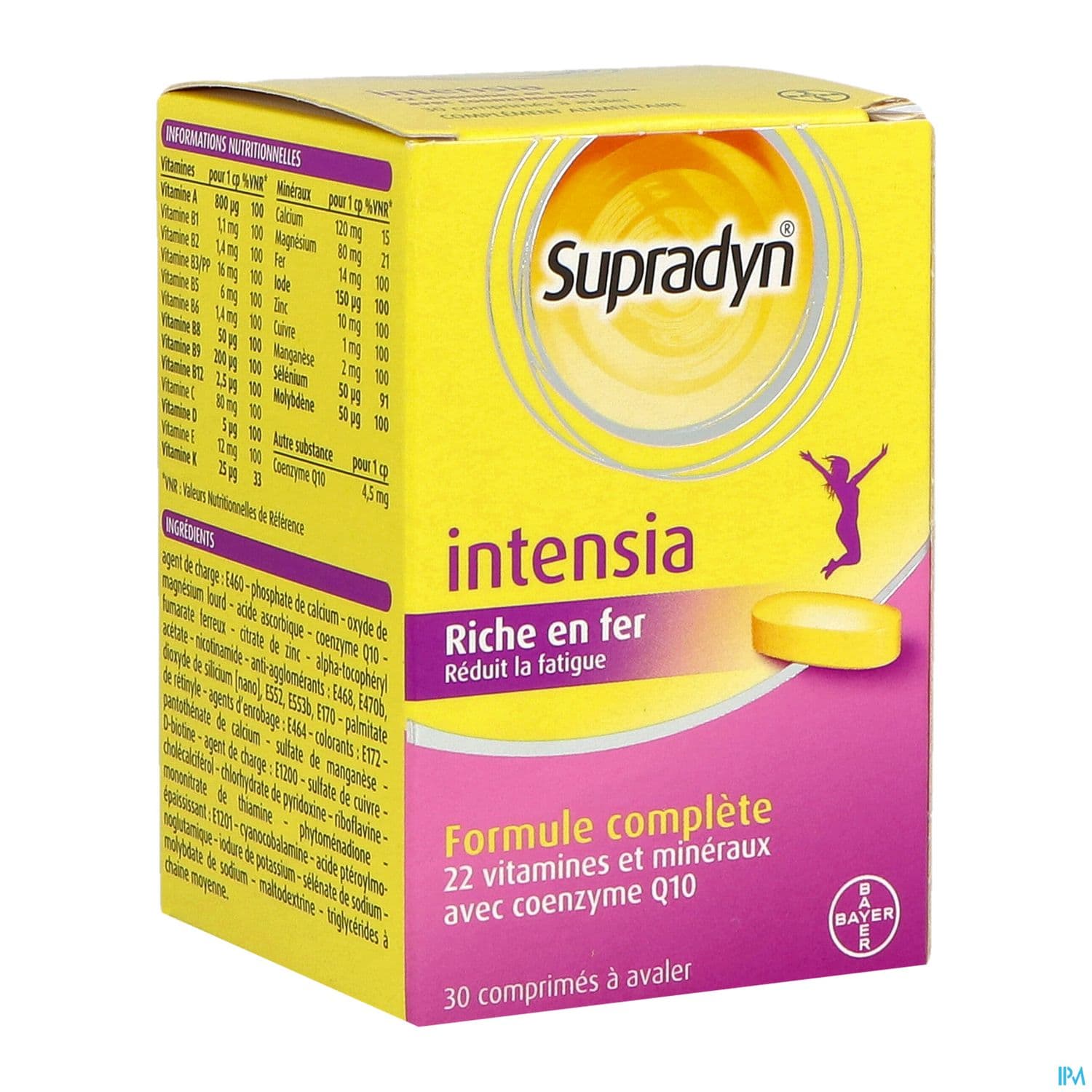 Supradyn Intensia Sans Sucre Comprime 30